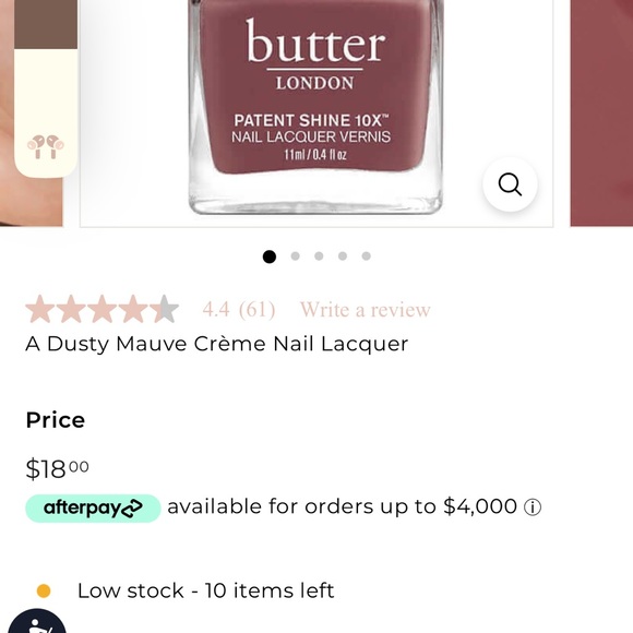 NWOB Butter LONDON 3 Free Lacquer-Vernis Nail Polish-Toff. - Picture 6 of 11